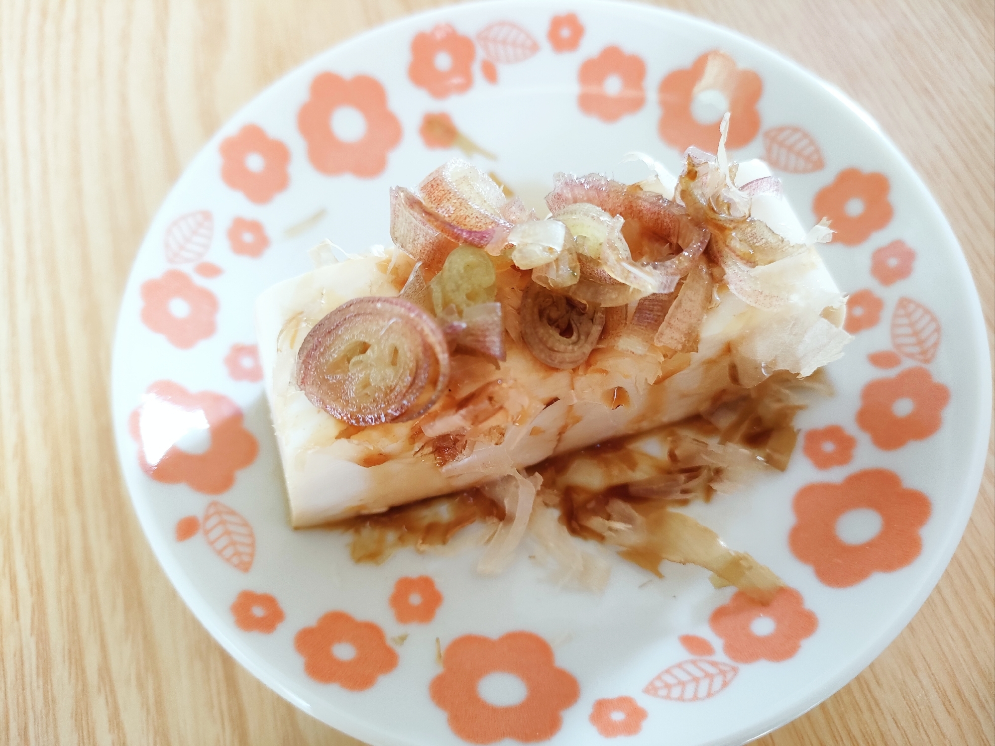 おかかとみょうがの冷奴