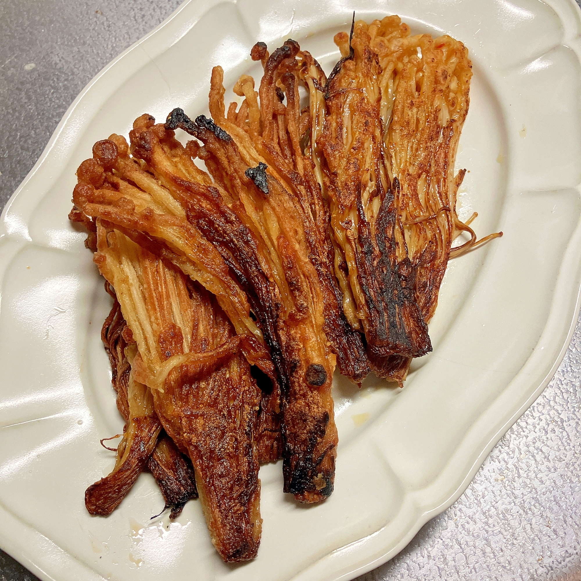 ベジつまみ★えのきのカリカリ焼き