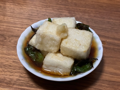 簡単！揚げない☆揚げ出し豆腐