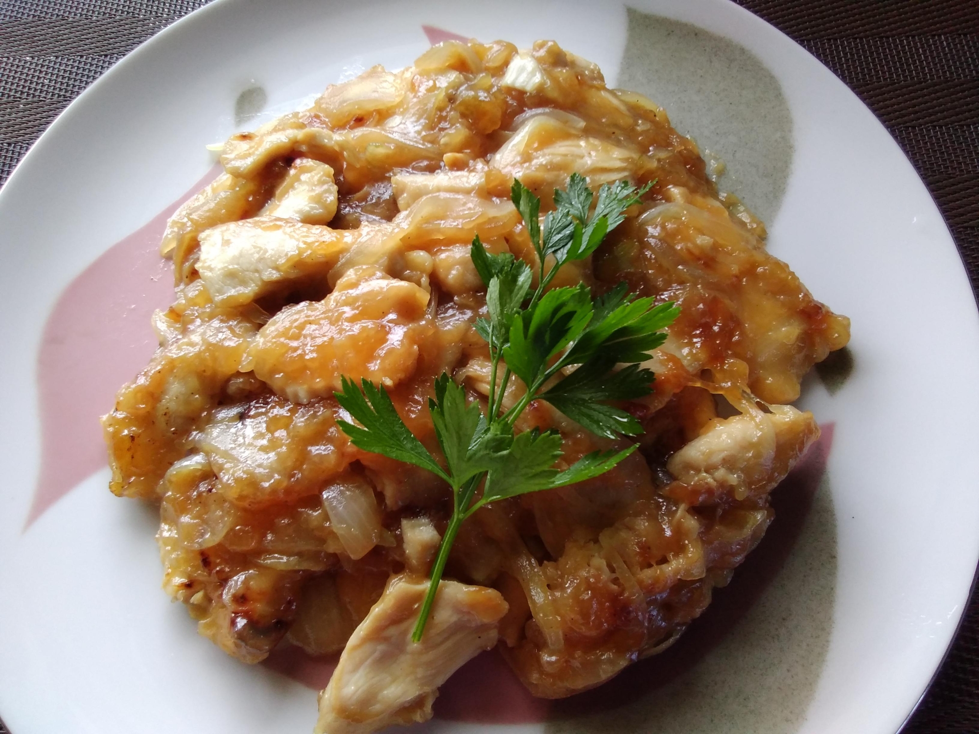 鶏肉の生姜焼き