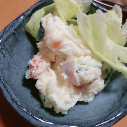 きゅうりとベーコンポテトサラダ