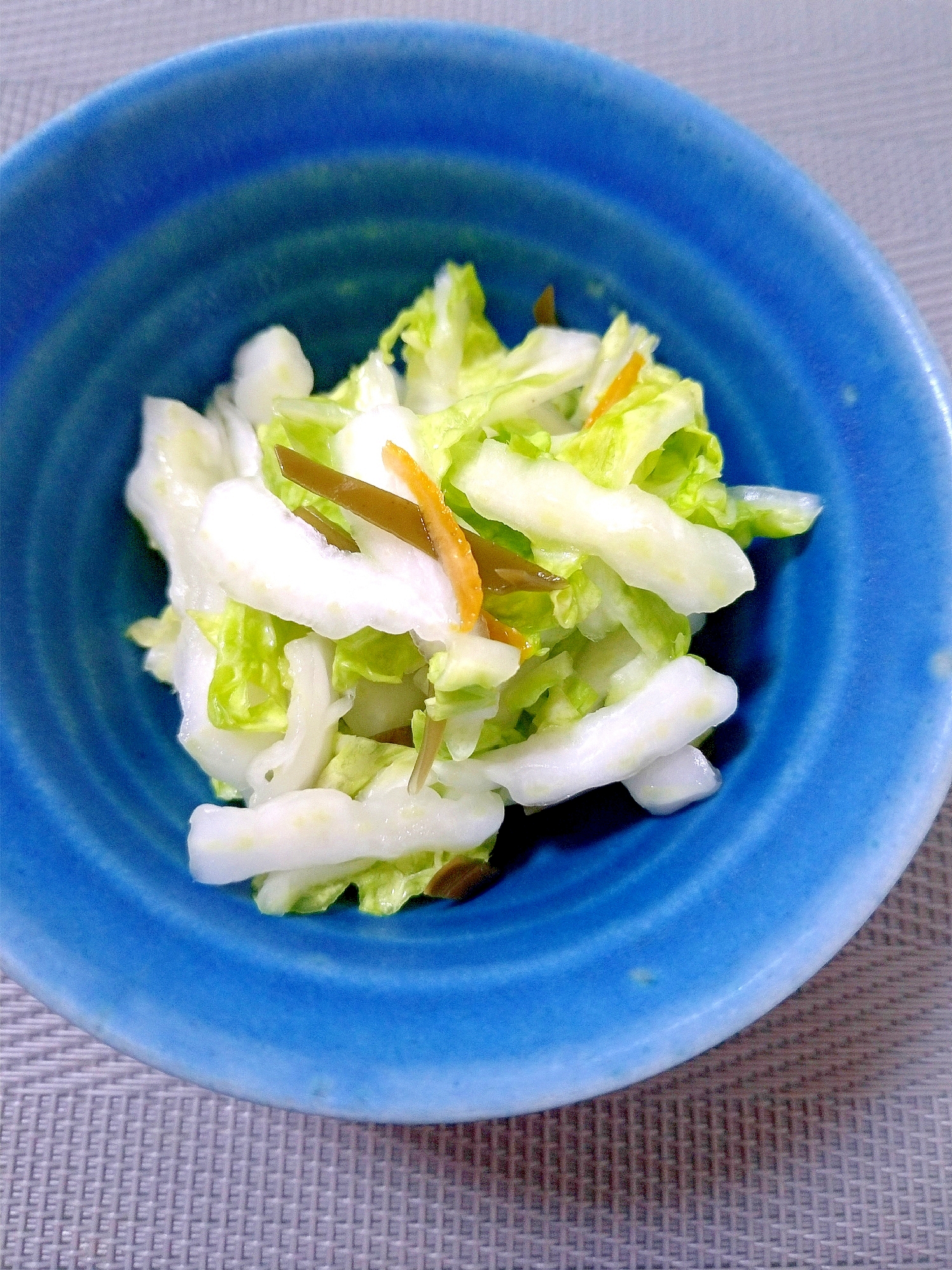 簡単おつまみ★白菜の浅漬け風サラダ
