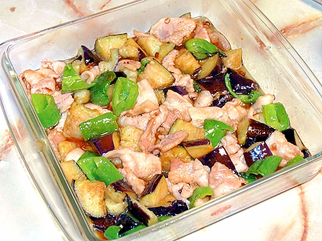 茄子と豚バラ肉でもう一品!茄子と豚バラの南蛮漬け♪
