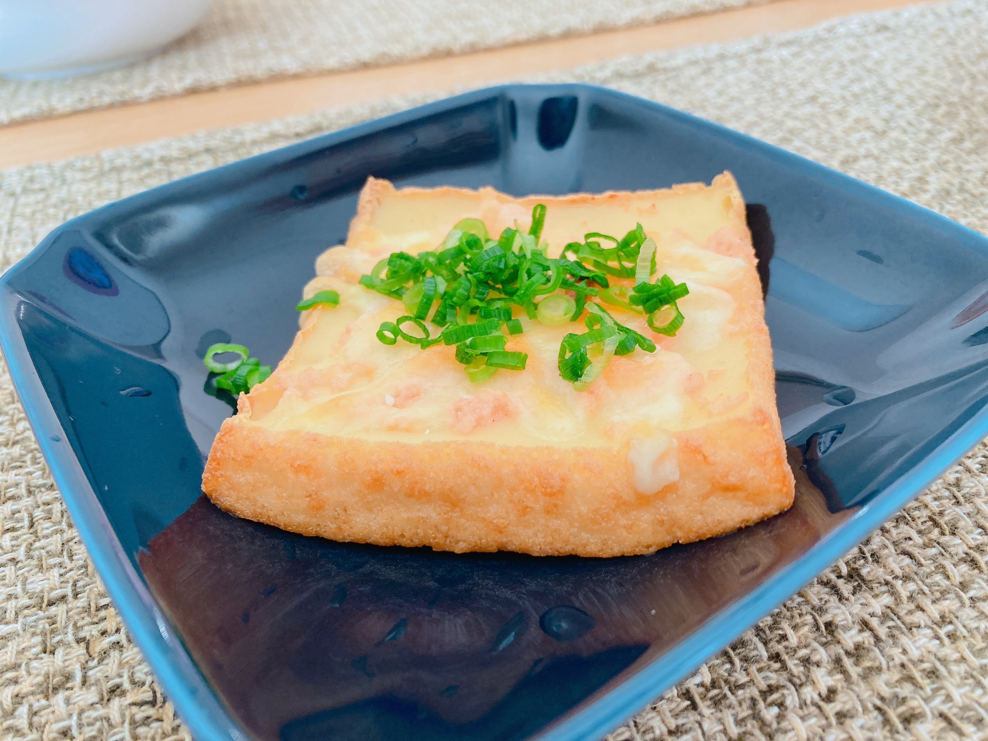 厚揚げ明太子チーズ焼き レシピ 作り方 By ひなこっこまま 楽天レシピ