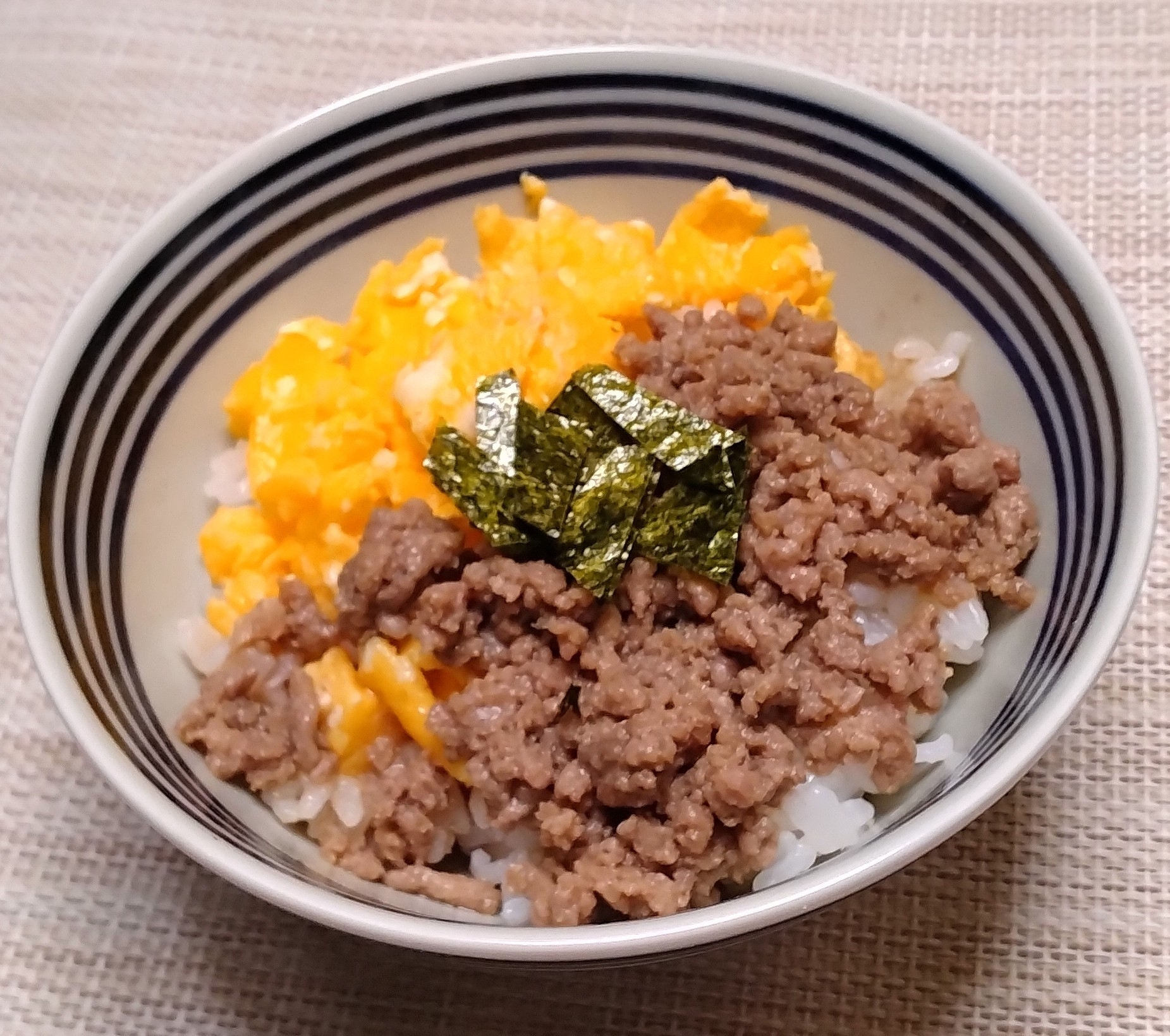 親子でクッキング！電子レンジで２色丼