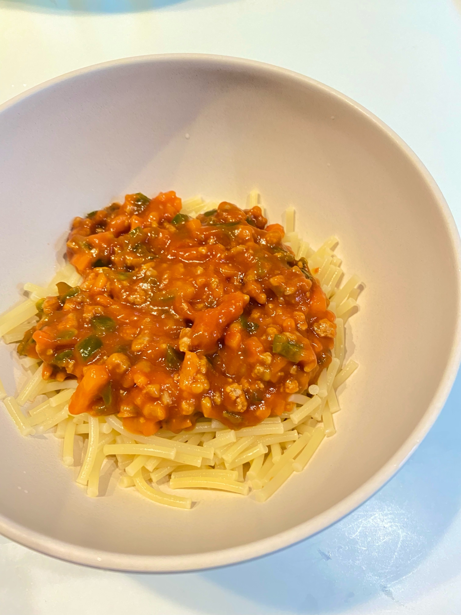 幼児食☆トマトソースパスタ