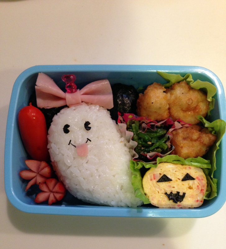 ハロウィンのキャラ弁 ミニーちゃんおばけ レシピ 作り方 By ヘビロテ36 楽天レシピ ハロウィンのキャラ弁 ミニーちゃんおばけ レシピ 作り方 By ヘビロテ36 楽天レシピ