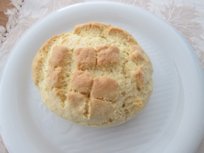 ホットケーキミックスでメロンパン