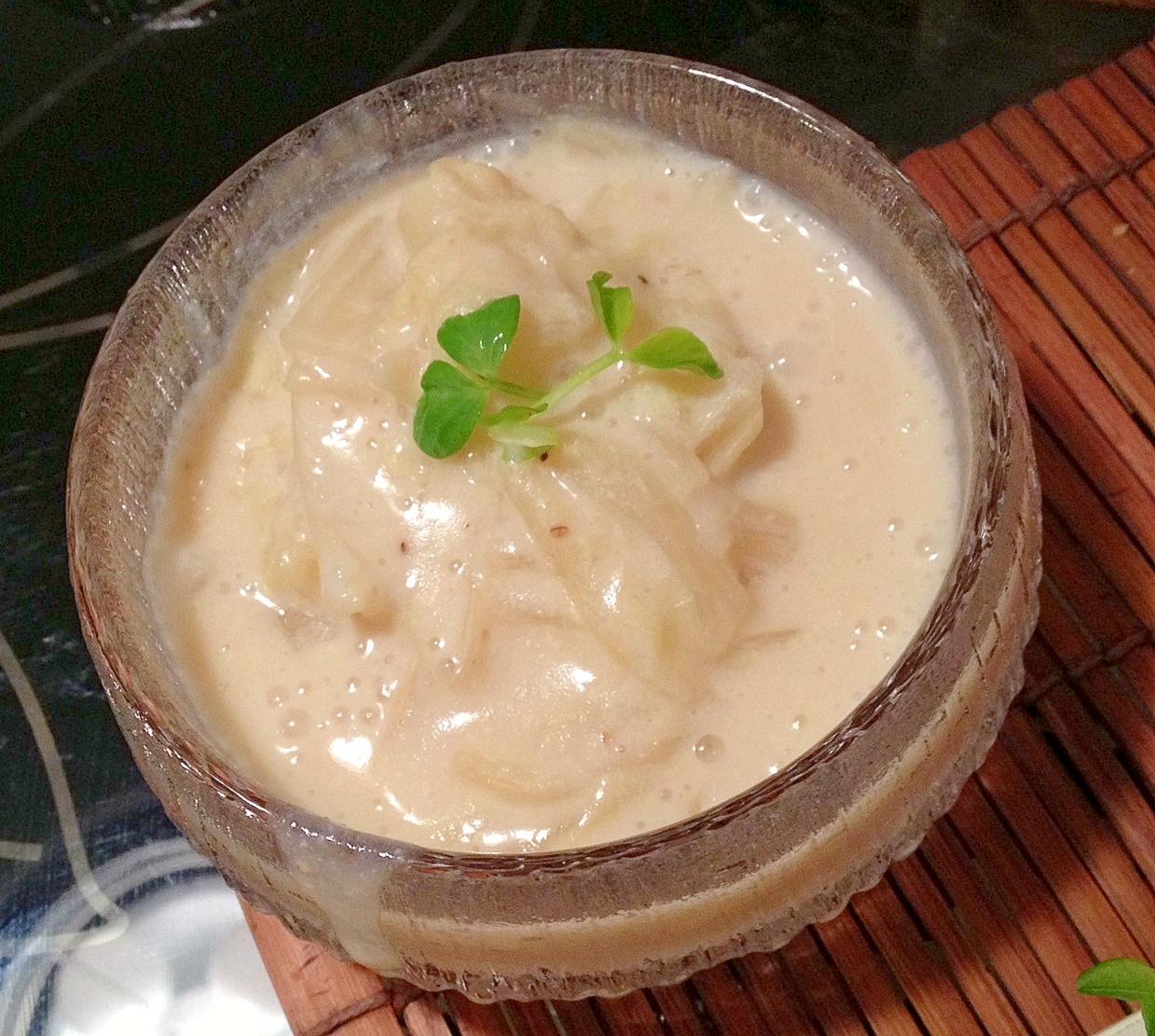 ヘルシー♪白菜の豆乳スープ