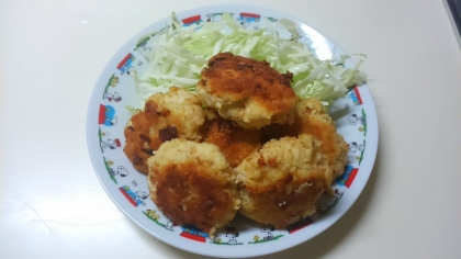 生おから入り★あげずに焼くチキンナゲット