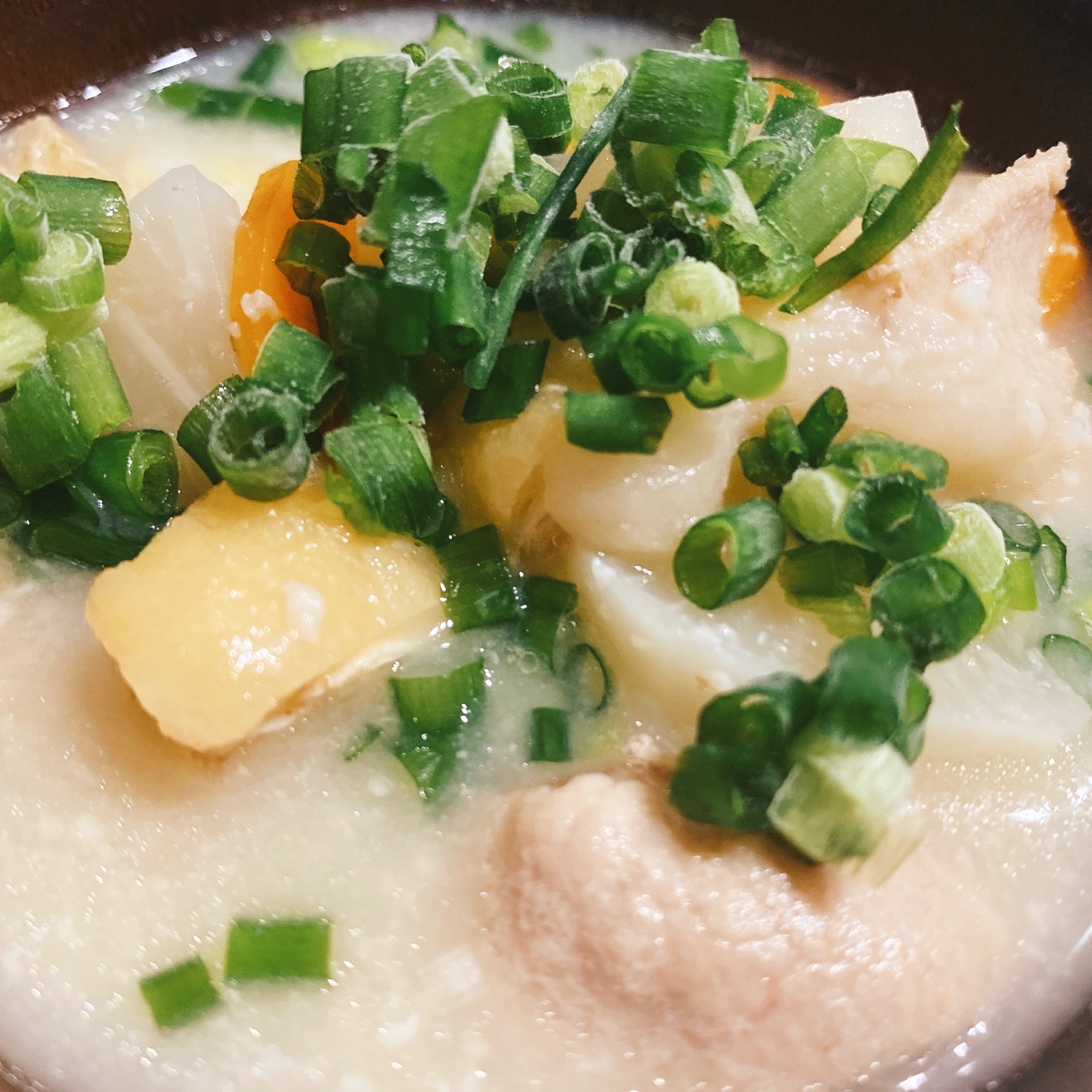 味噌が隠し味！我が家の粕汁