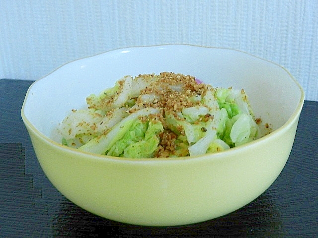 糖質制限　水無し調理　これはおいしい蒸し白菜サラダ