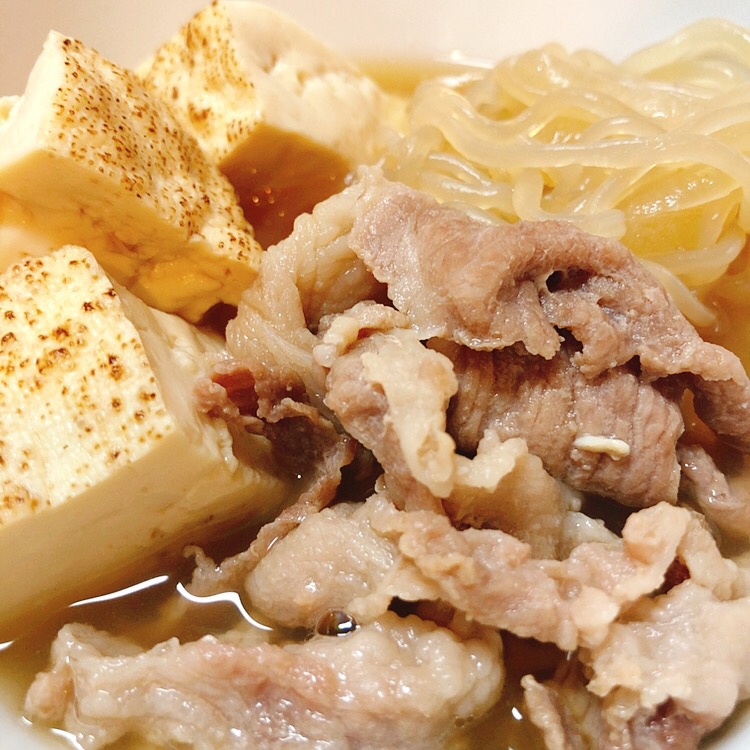 具材たっぷりジューシー肉豆腐!