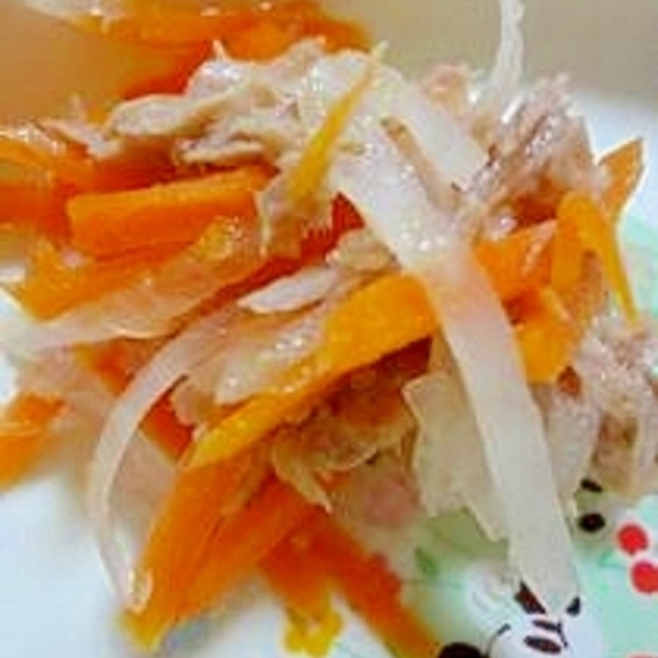 大根とにんじんのツナ和え 離乳食完了期 レシピ 作り方 By Bebeko611 楽天レシピ 大根とにんじんのツナ和え 離乳食完了期 レシピ 作り方 By Bebeko611 楽天レシピ