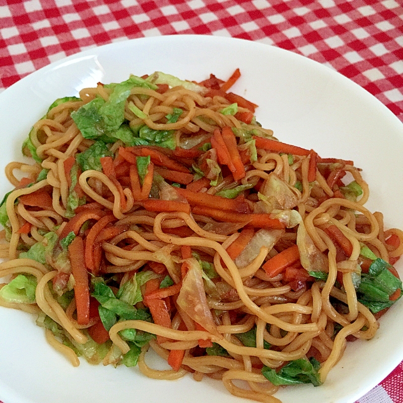 オイスターソースで焼きそば★