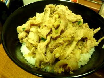 さっぱり！おろし豚丼