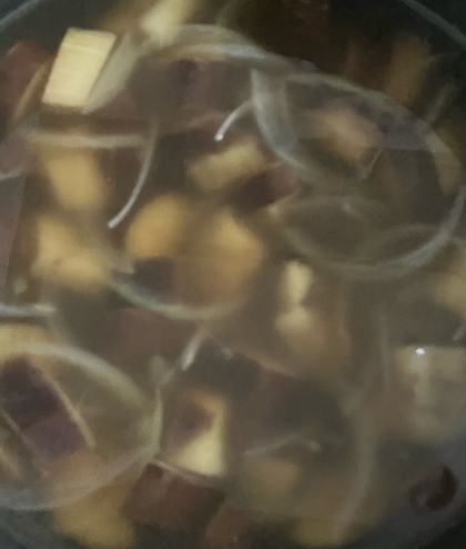 丸ナスのとろとろスープ