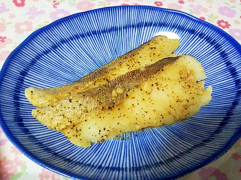 ごま油香るタラのにんにく焼き＋＋