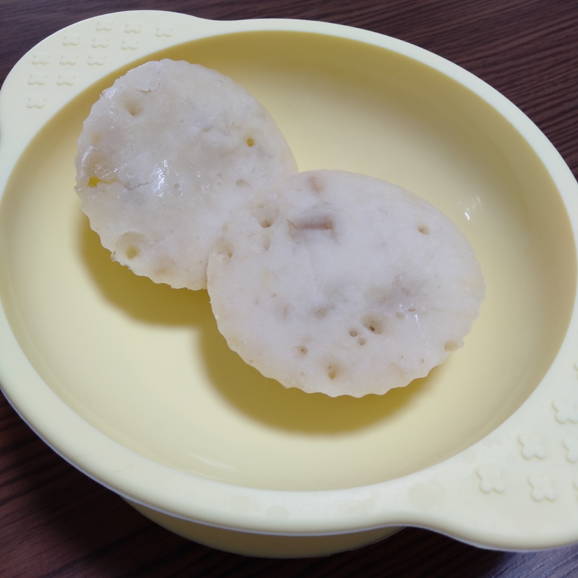 離乳食後期 レンジでバナナ蒸しパン 卵油牛乳不要 レシピ 作り方 By ズボラレシピのかねつぐ 楽天レシピ