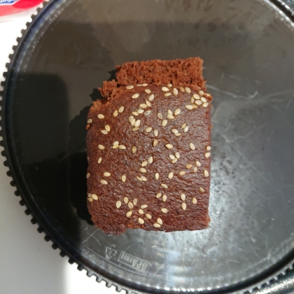 黒糖と白ごまのパウンドケーキ