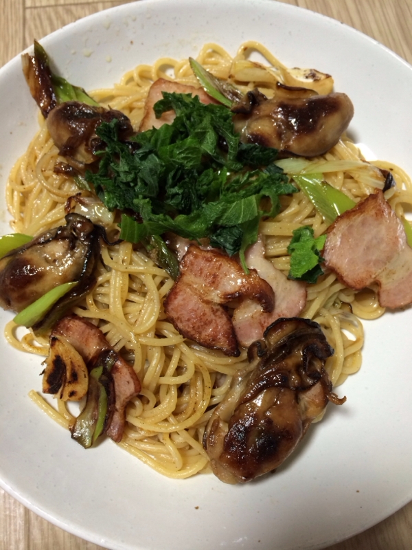 オイル漬け牡蠣の和風パスタ レシピ 作り方 By ドゥルッドゥー 楽天レシピ