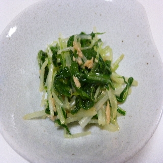 水菜で簡単おひたし♪
