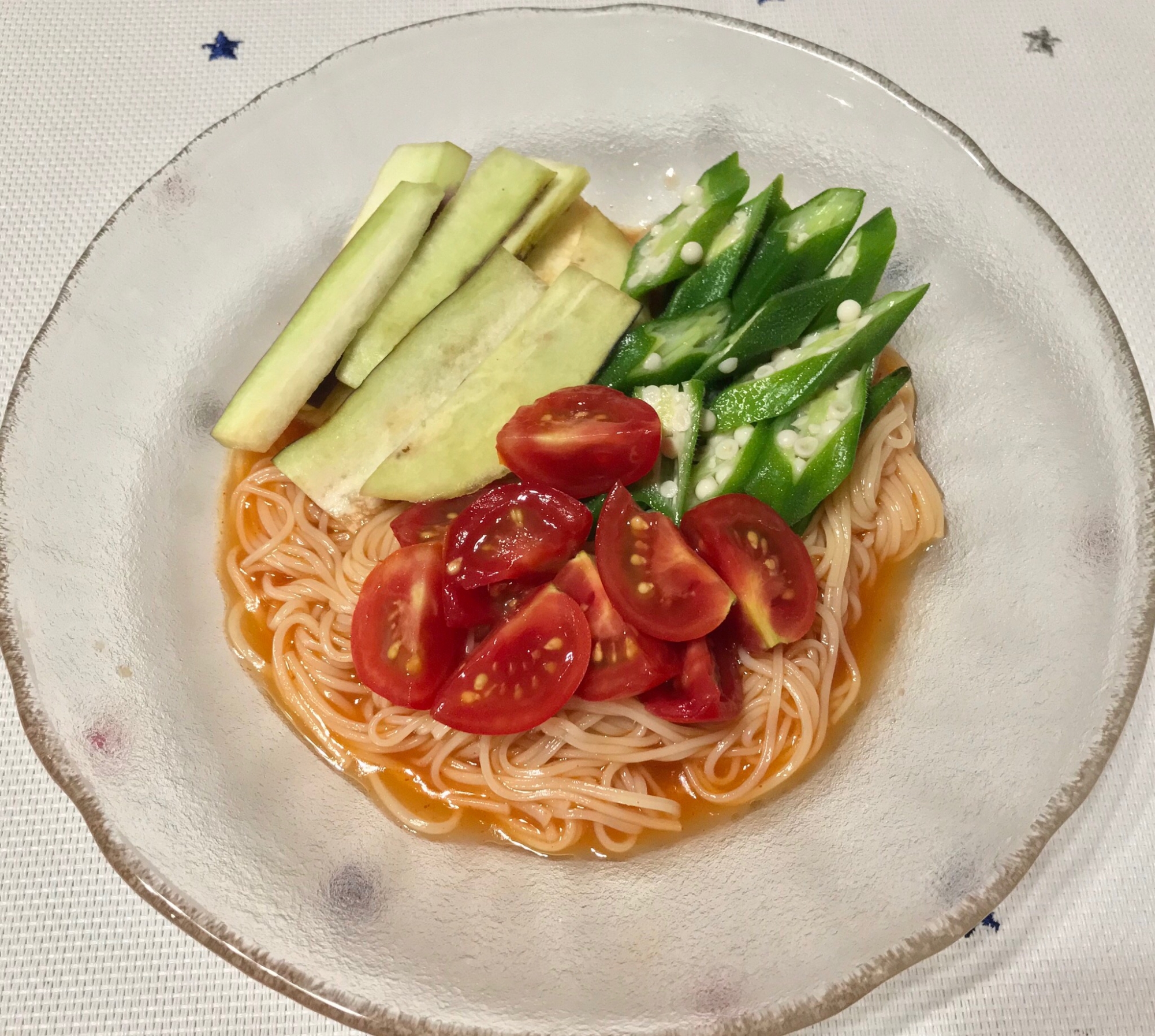 ピリ辛冷やしそうめん