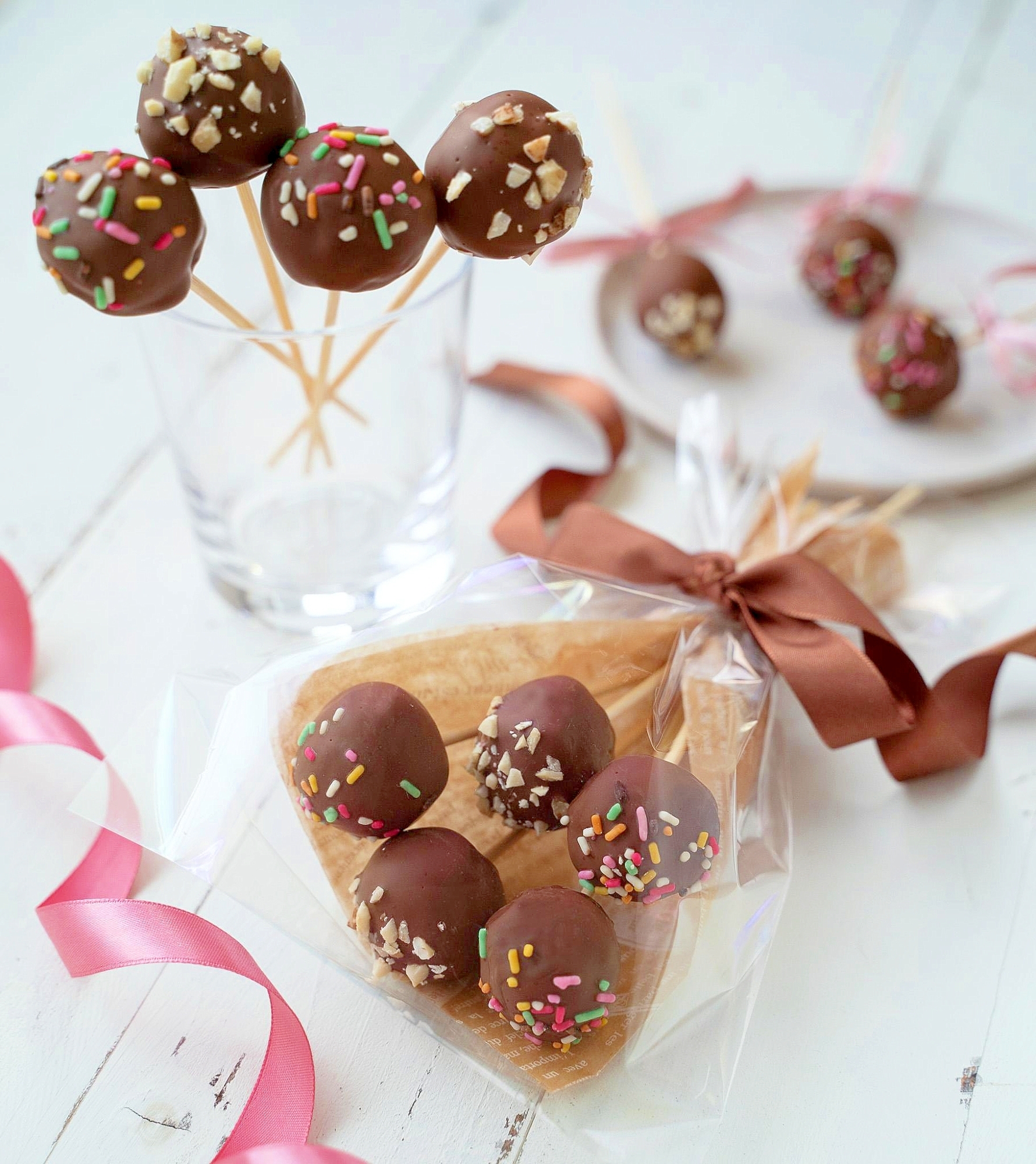 たこ焼き器で作るケーキポップ