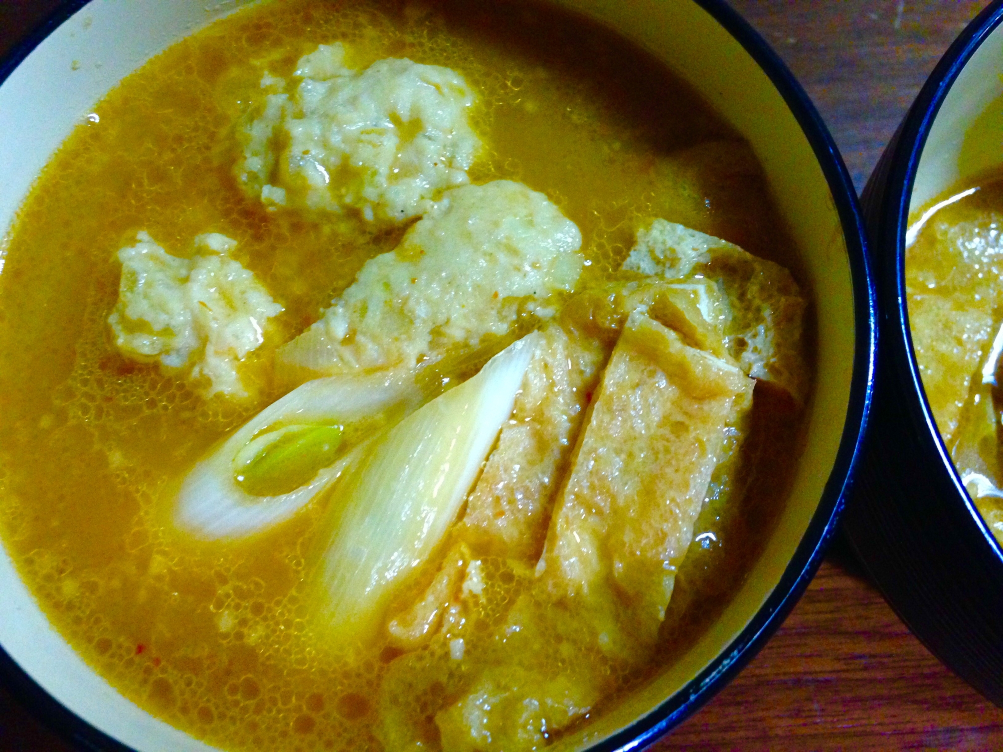 晩ご飯の汁物に♪鶏団子スープ★