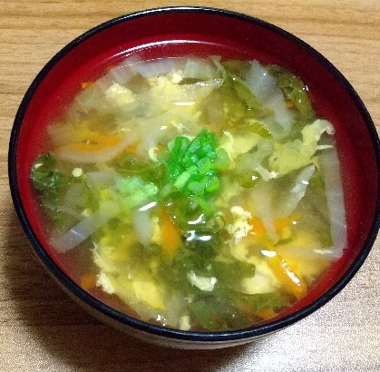 野菜たっぷり♪和風スープ