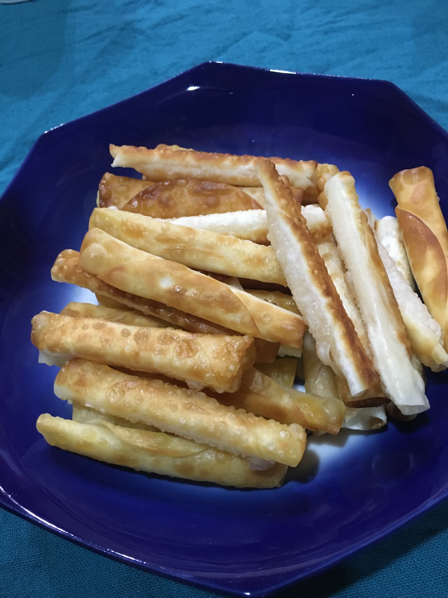 餃子の皮のチーズスティック