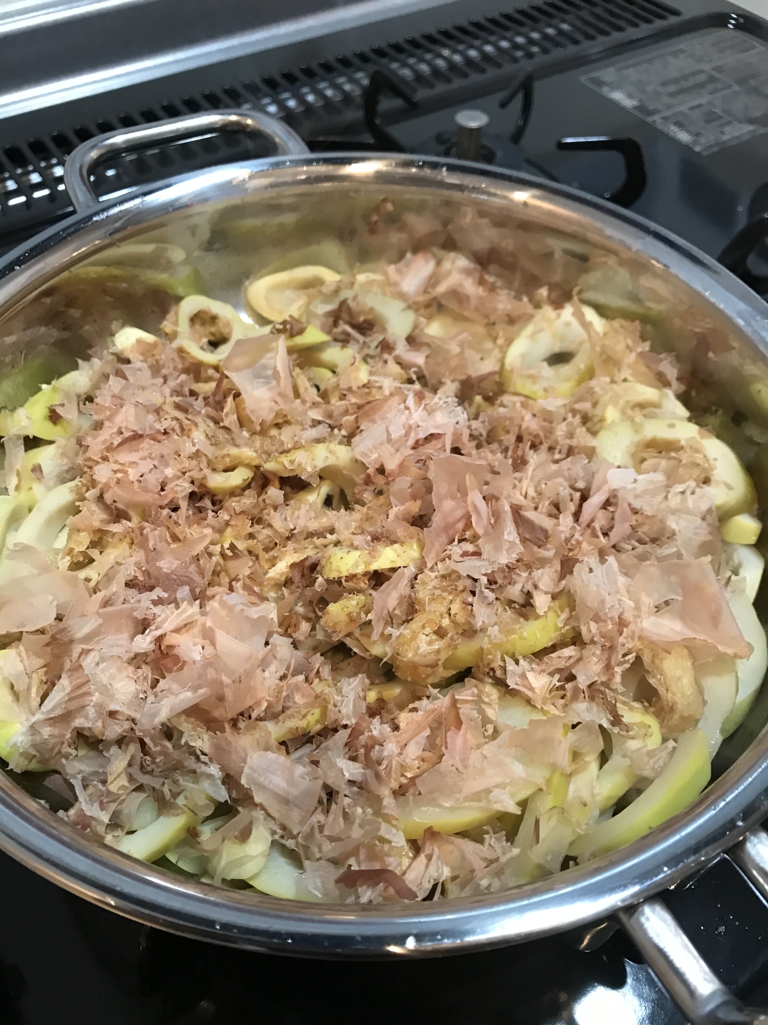 今が旬!四方竹の油揚げ炒め