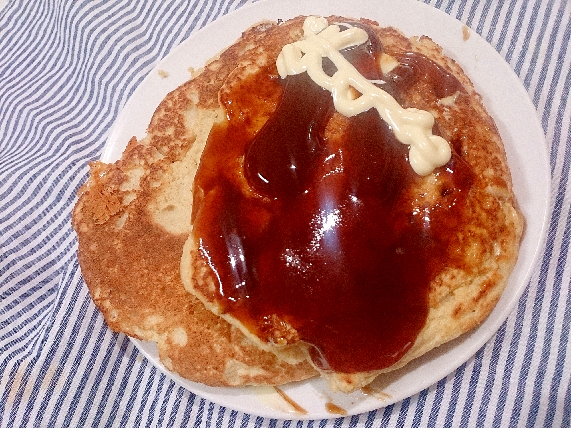 ヘルシーお好み焼き風