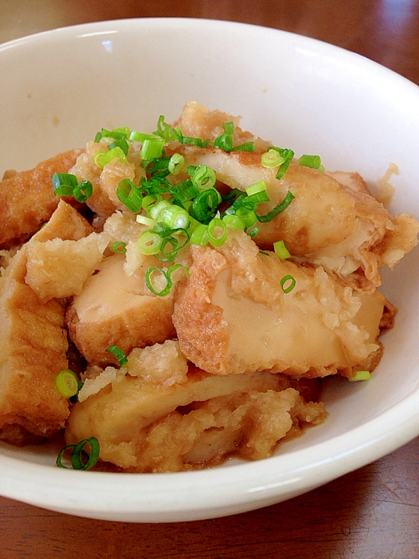 厚揚げと竹輪のおろし煮 レシピ 作り方 By Tukuyo93 楽天レシピ