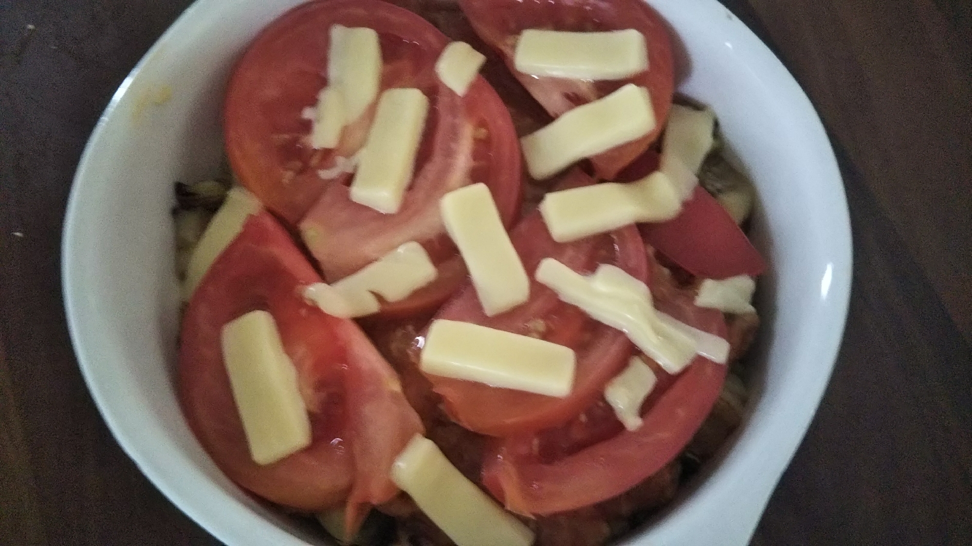 茄子とトマトのミートドリア