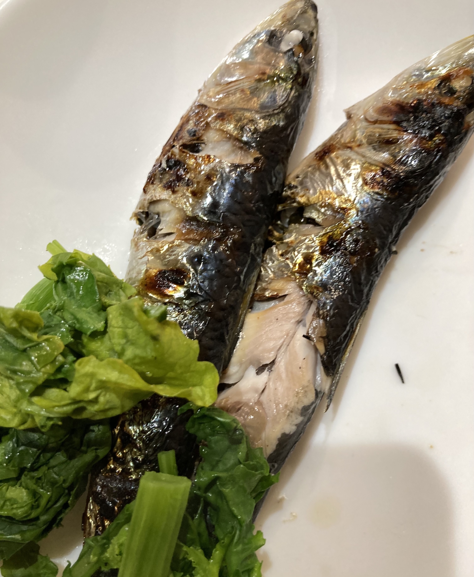 マイワシの塩焼きと菜花添え レシピ 作り方 By へんてこへんてこママ 楽天レシピ マイワシの塩焼きと菜花添え レシピ 作り方 By へんてこへんてこママ 楽天レシピ