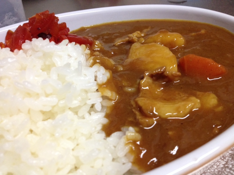 圧力鍋で時短カレーライス