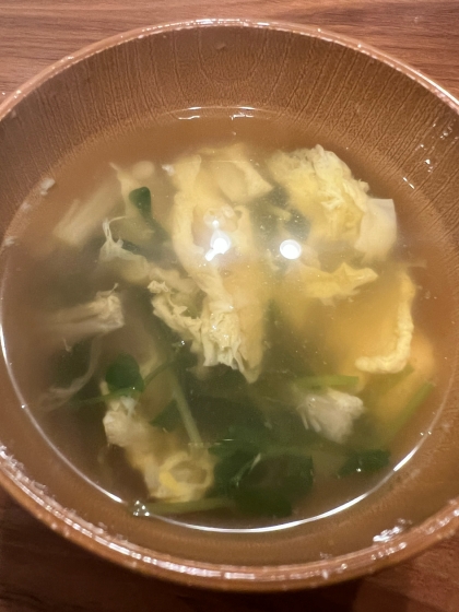 中華風☆たまごスープ