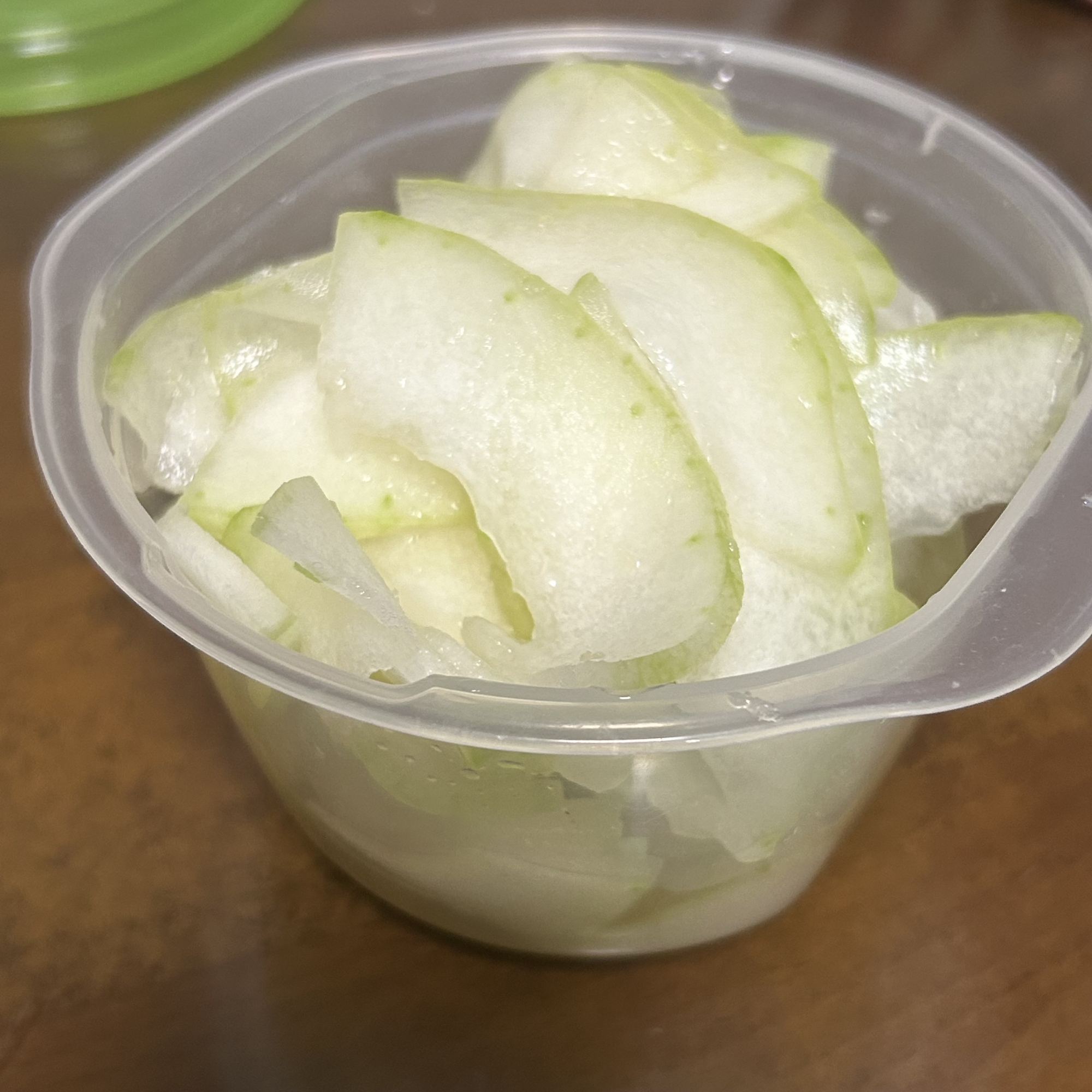 瓜の白だし浅漬け