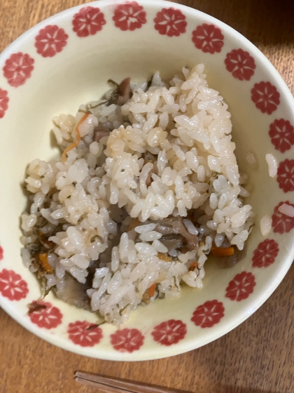 きのこの炊き込みご飯