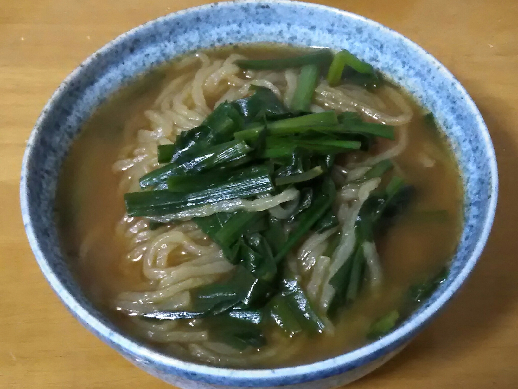 ニラ温麺