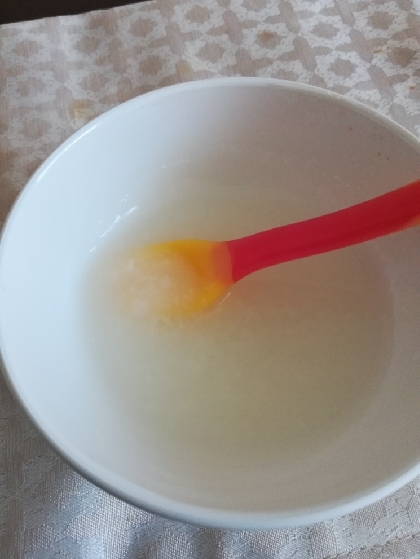 【離乳食初期】すり鉢使用！10倍粥の作り方
