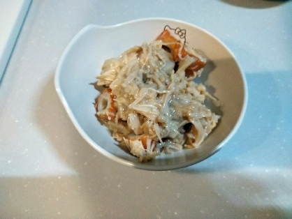 ちくわとえのきの和え物♡簡単♡節約♡ヘルシー