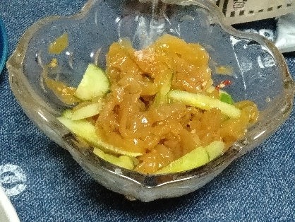 中華くらげとキュウリとワカメの簡単サラダ レシピ 作り方 By みゅうしろ 楽天レシピ