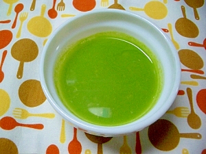 グリーンピーススープ（離乳食）