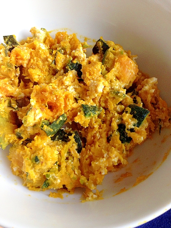 お豆腐かぼちゃサラダ レシピ 作り方 By アリスsos 楽天レシピ