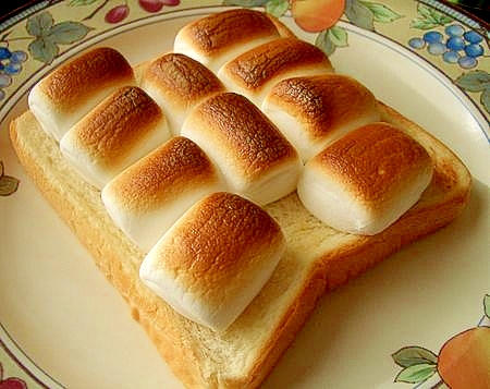 マシュマロ食パン