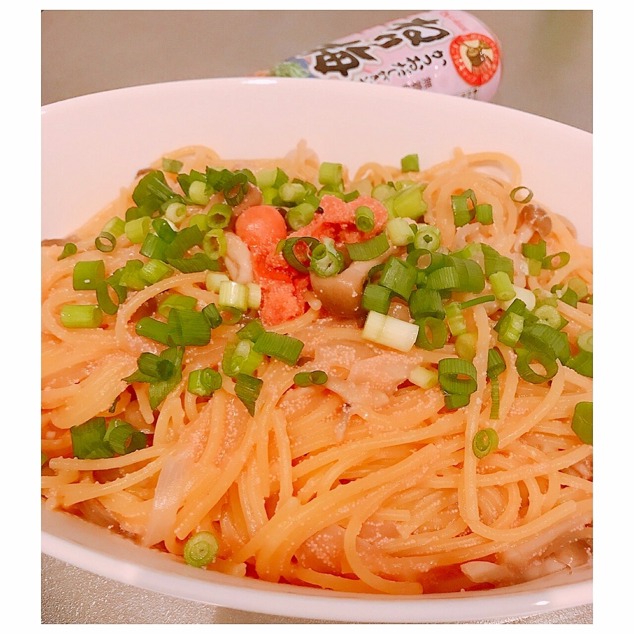 チューブで簡単 梅たらこスパゲッティ レシピ 作り方 By こしあん 楽天レシピ