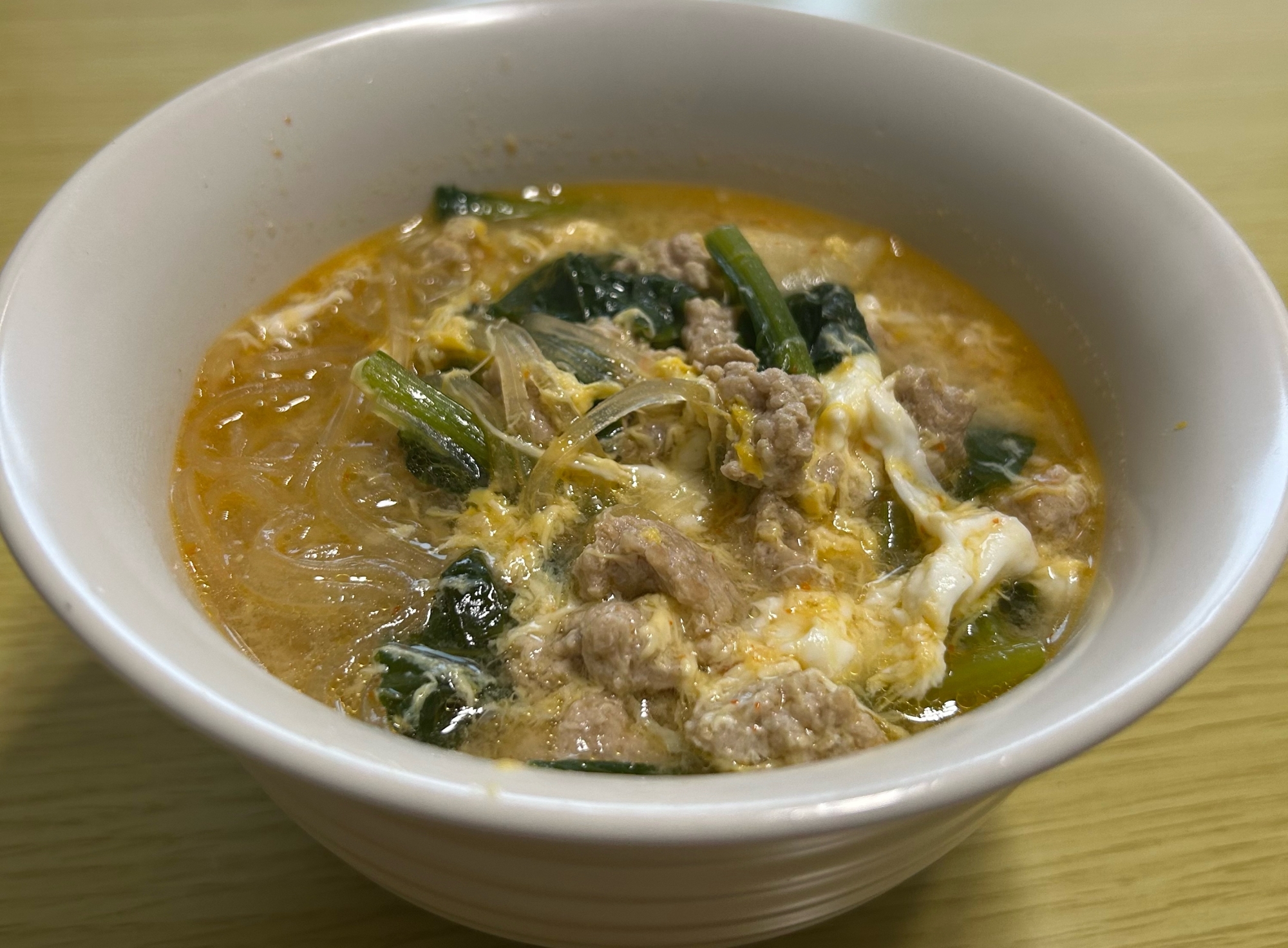 にんにくたっぷり！ピリっと辛麺♪