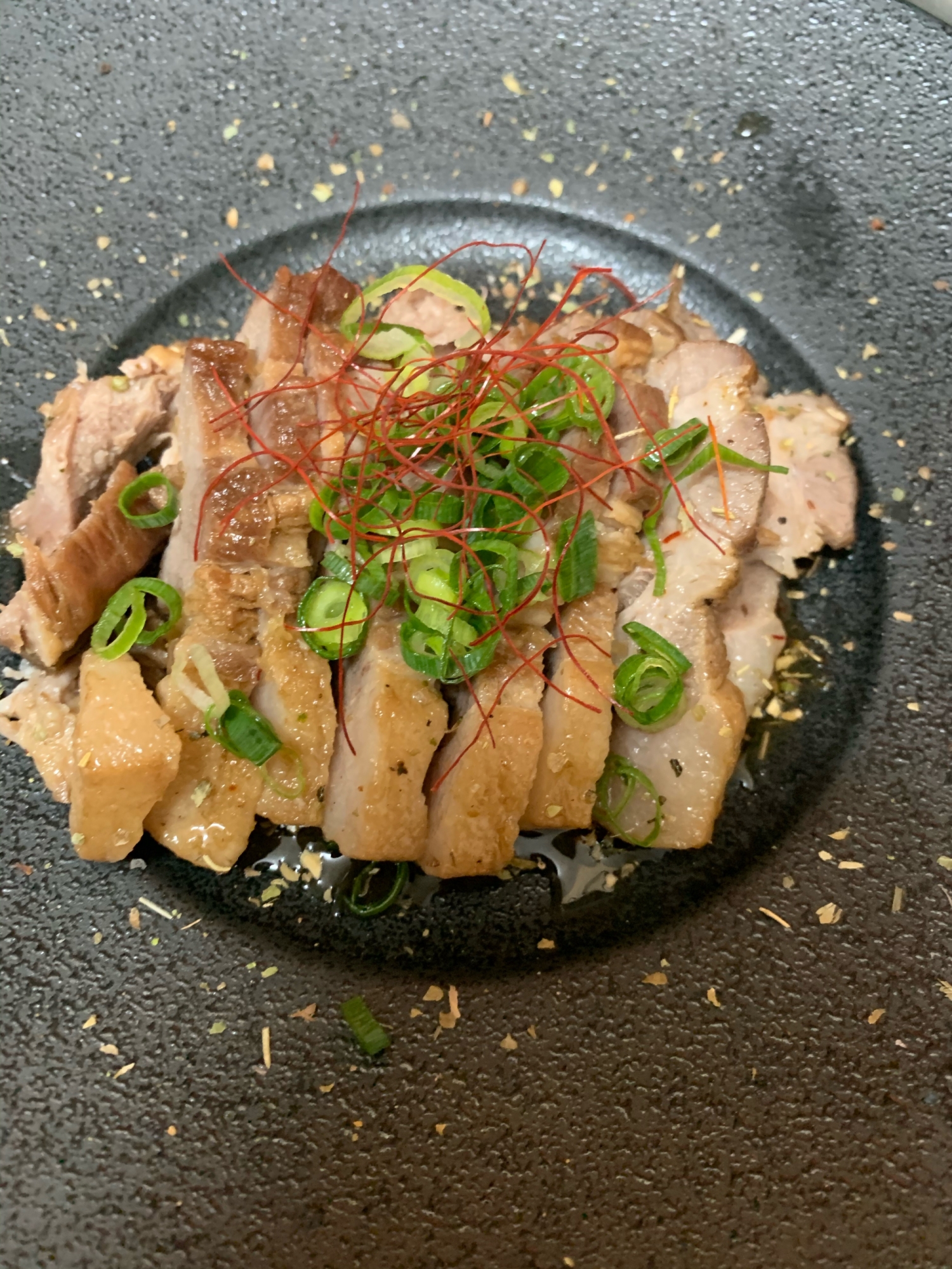 圧力鍋で15分!おつまみチャーシュー!